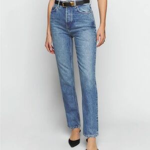 Reformation High Rise Women Jeans - Blue